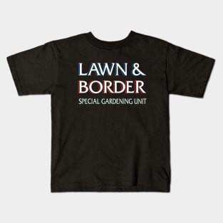 Lawn & Border: Special Gardening Unit Kids T-Shirt